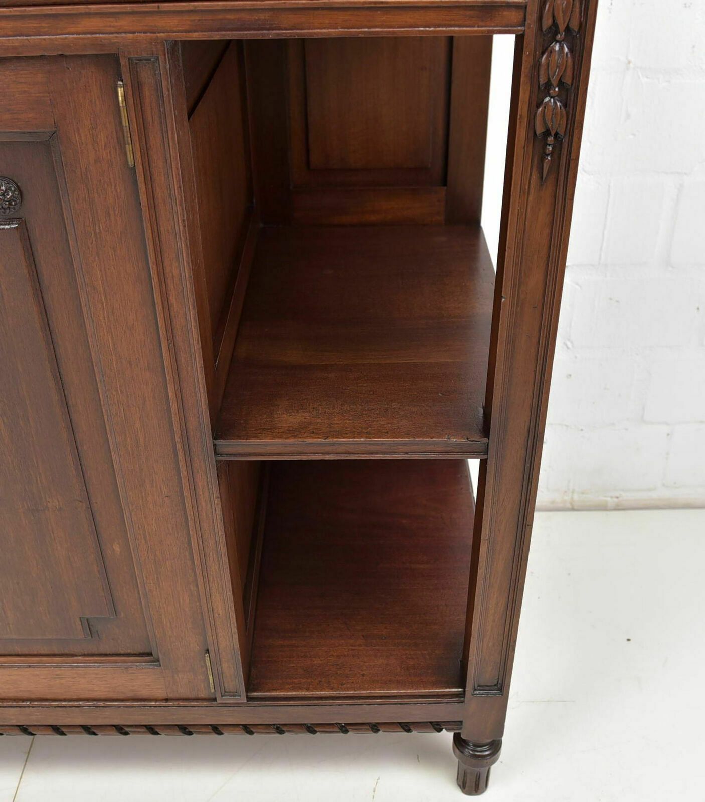 photo buy Antique! Buffet Cabinet Restored Historicism / Louis XVI Around 1910 Mahogan
