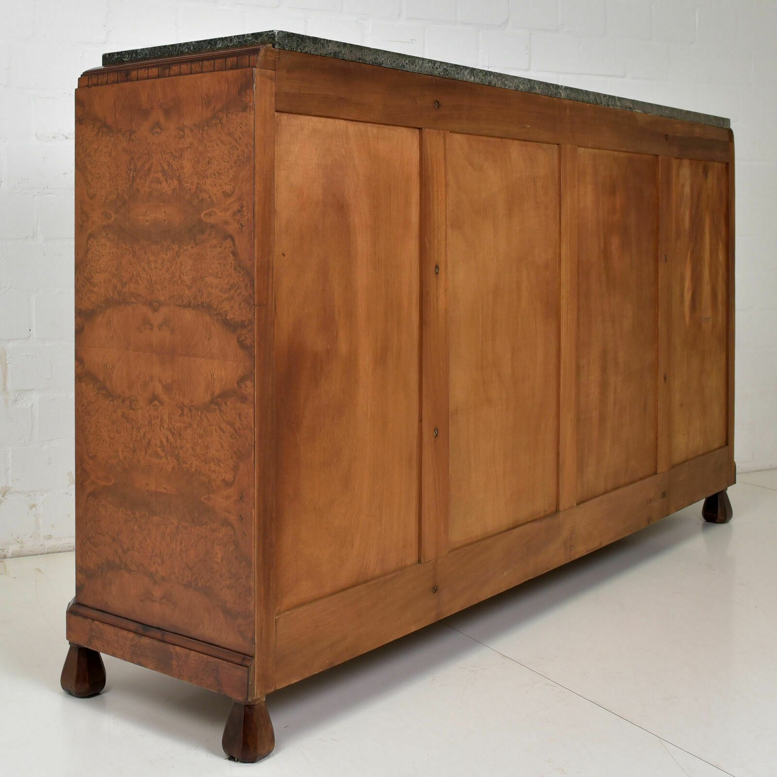 2646.0 Antique! Xl Showcase Sideboard Restored Art Deco Around 1930 Burl Wood Sideboard photo