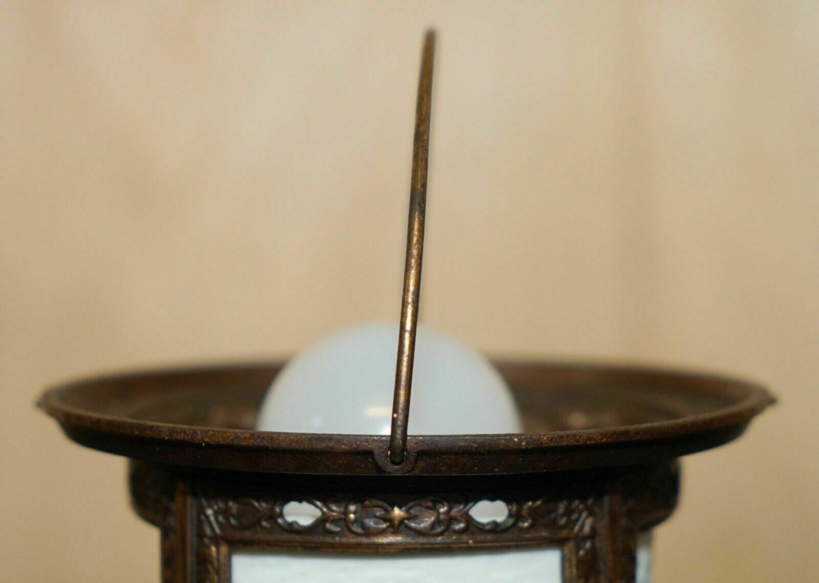 Antique Roman Grand Tour Bronzed Candle Lamp Restored To Use As A Table Lamp photo 395.0