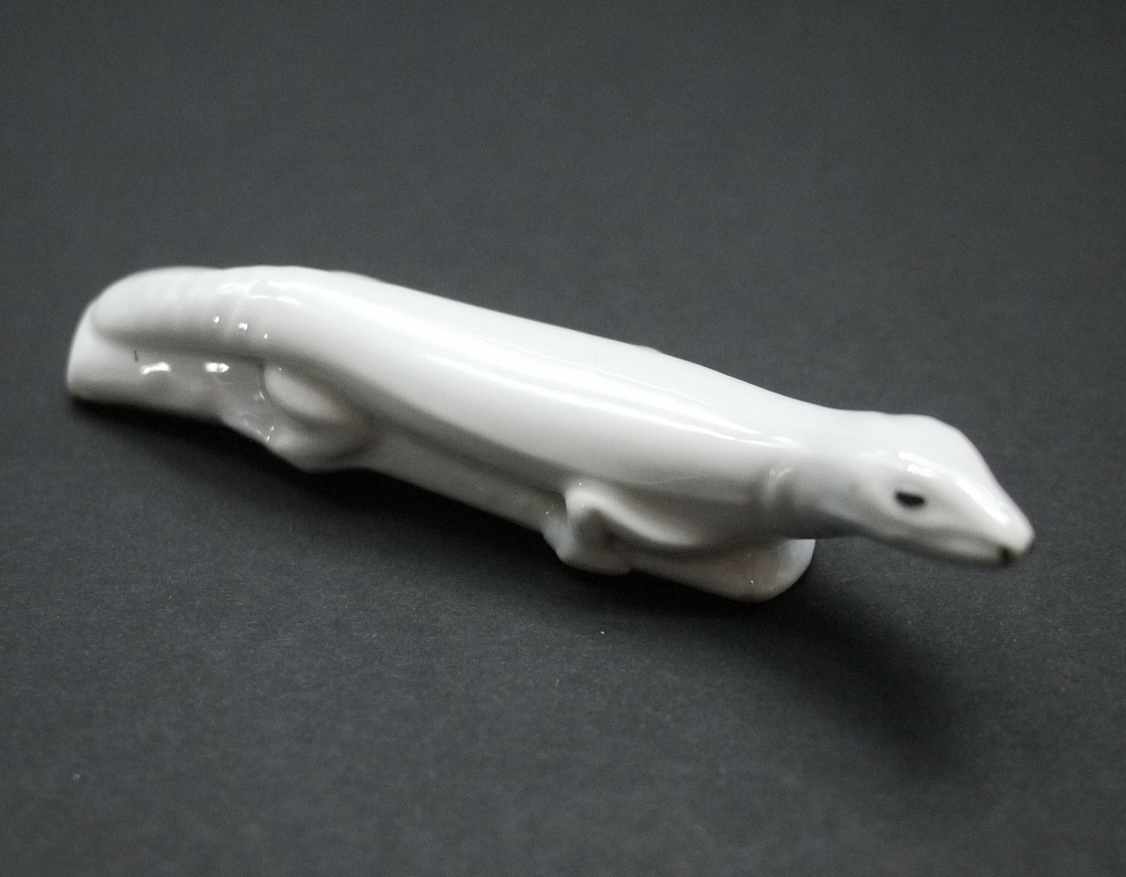 Art Art Deco Porcelain Animal Figure Knife Rests, S/10 photo