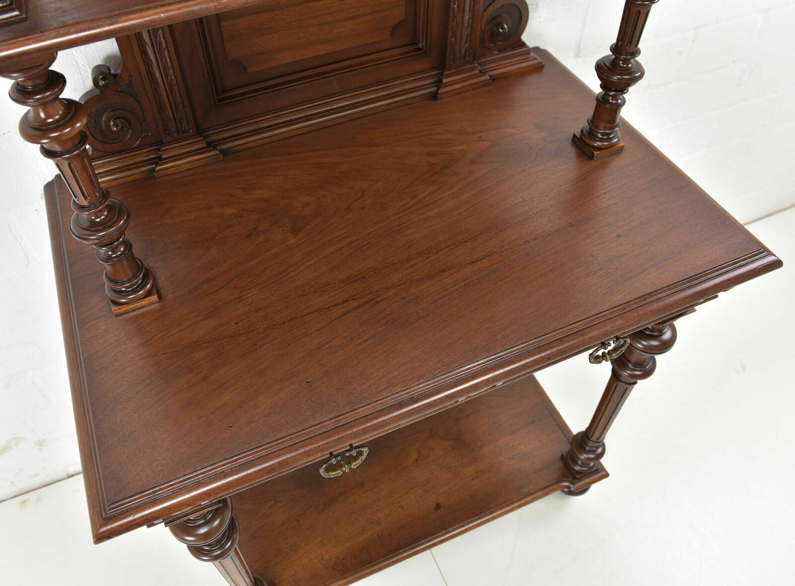 Antique Console Table Restored Wilhelminian Style Walnut Sideboard Wall Table Secretary photo Furniture