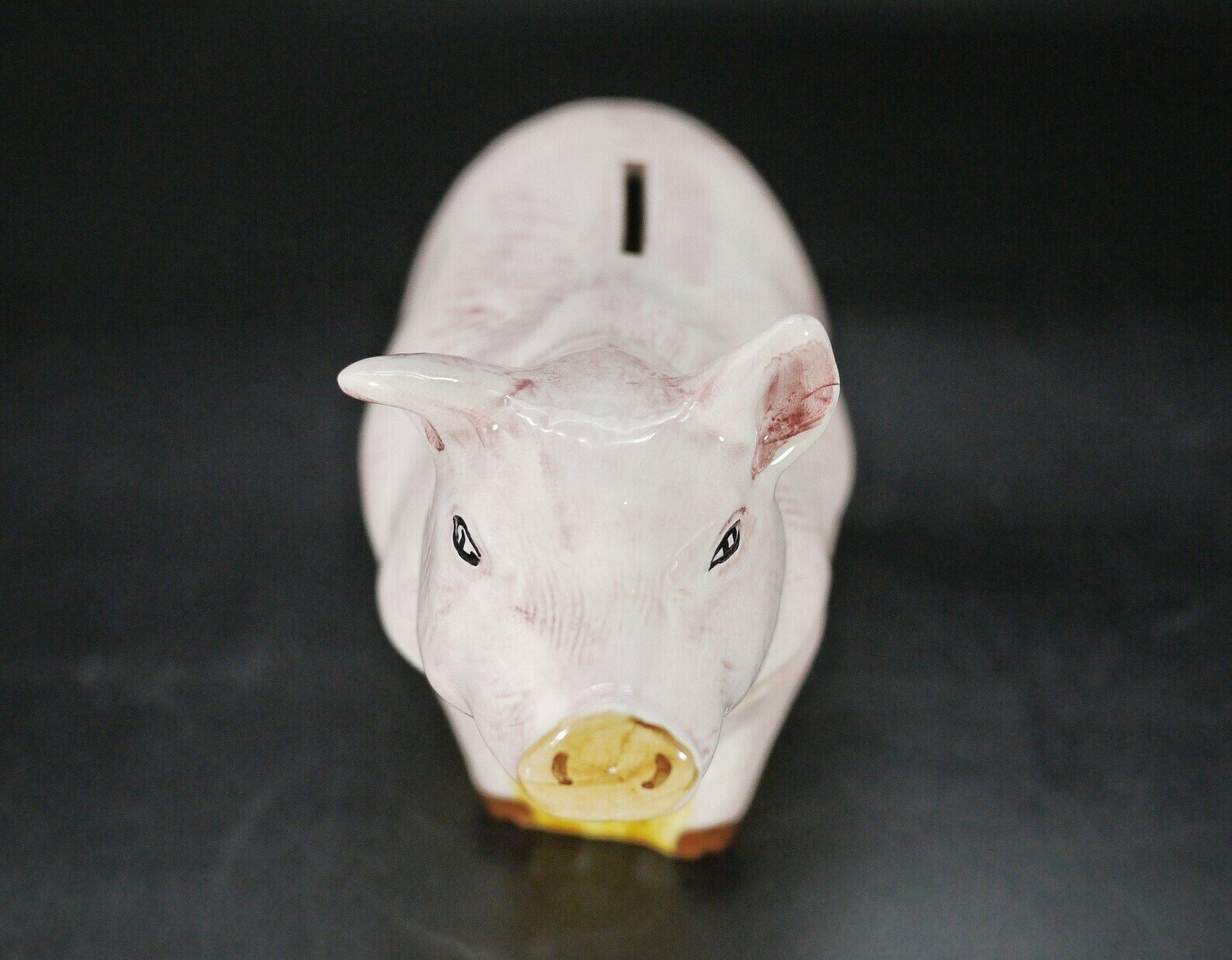 photo for sale French Ceramic Pig Money Box Terrine By Michel Caugant