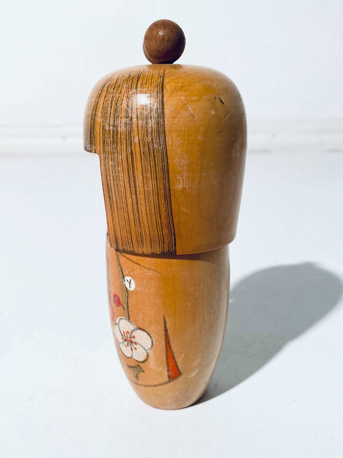 Japanese Kokeshi Doll With Artist Signature Young Girl / Vintage Kojo Tanaka 1950s photo buy