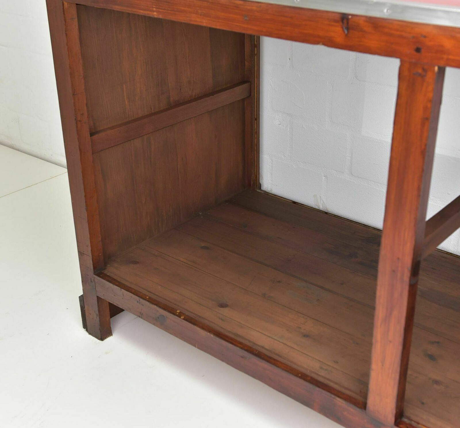 photo furniture Vintage! Shop Display Case Restored Shop Counter Sales Counter Around 1940 Antique Display Case