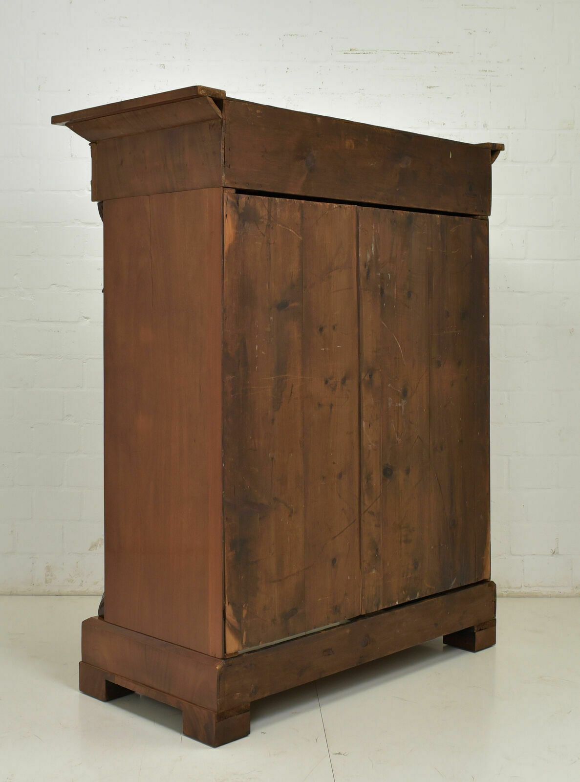 1816.0 Antique! Drawer Chest Restored Mahogany Around 1860 Vertiko High Chest Of Drawers photo