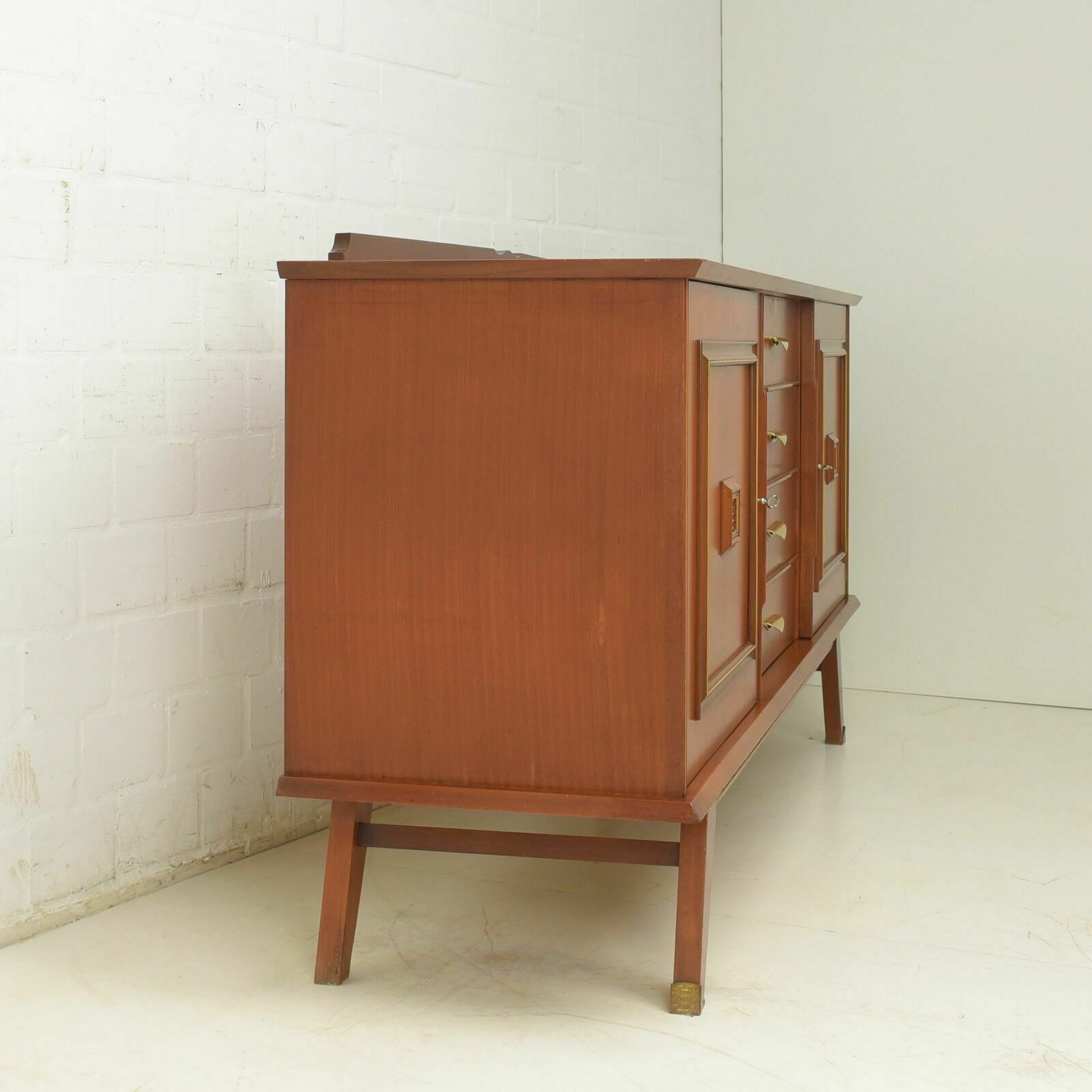 Furniture Retro! Sideboard Restored Mid Century 50s 60s Vintage Mahogany photo