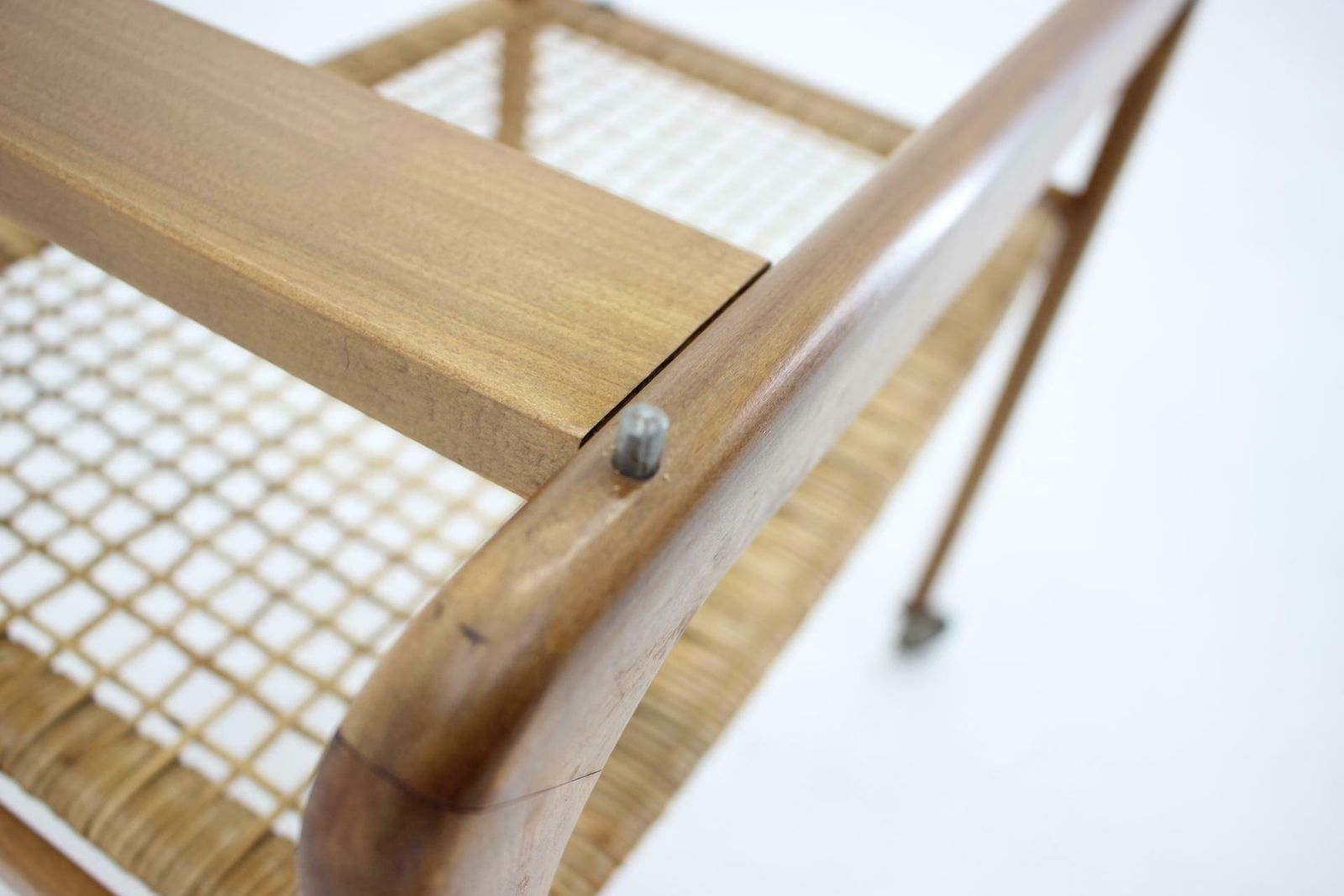 1970s Beech Serving Cart By Drevotvar, Czechoslovakia £433.55 photo vintage