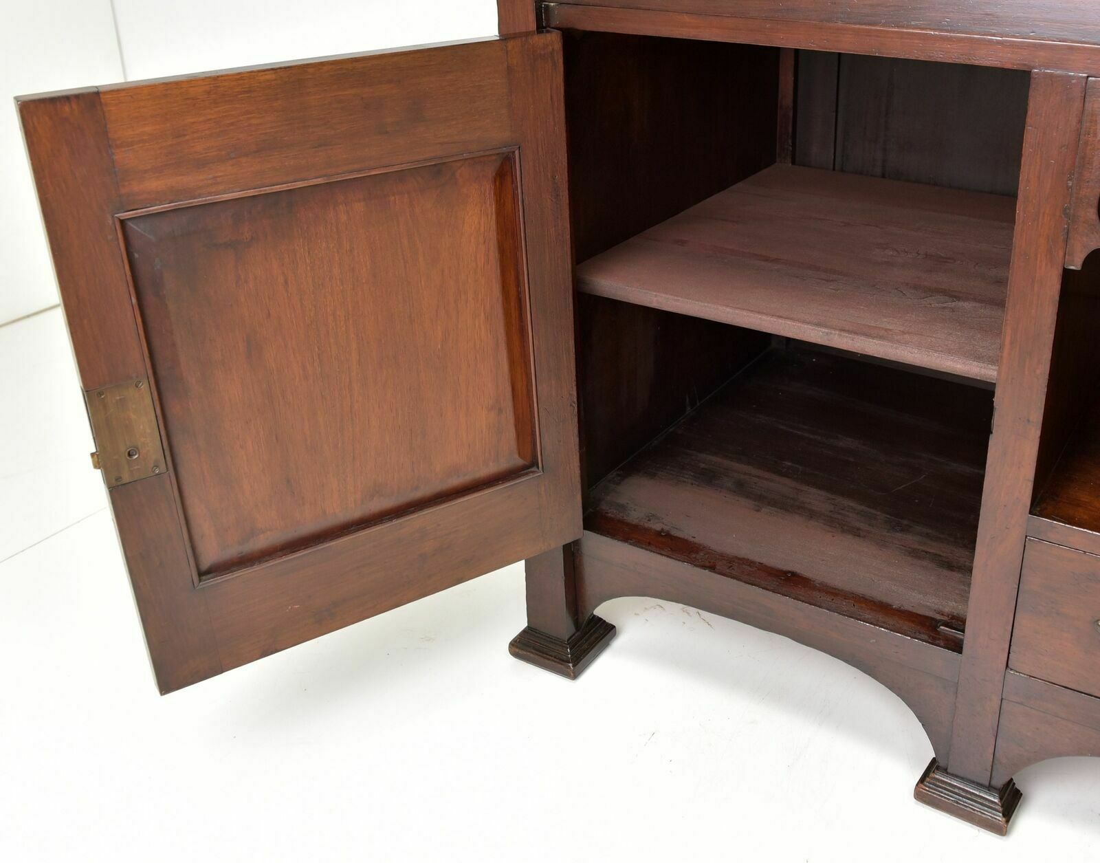 Antique! Buffet Cabinet Restored Art Nouveau Around 1900 Mahogany Sideboard photo buy