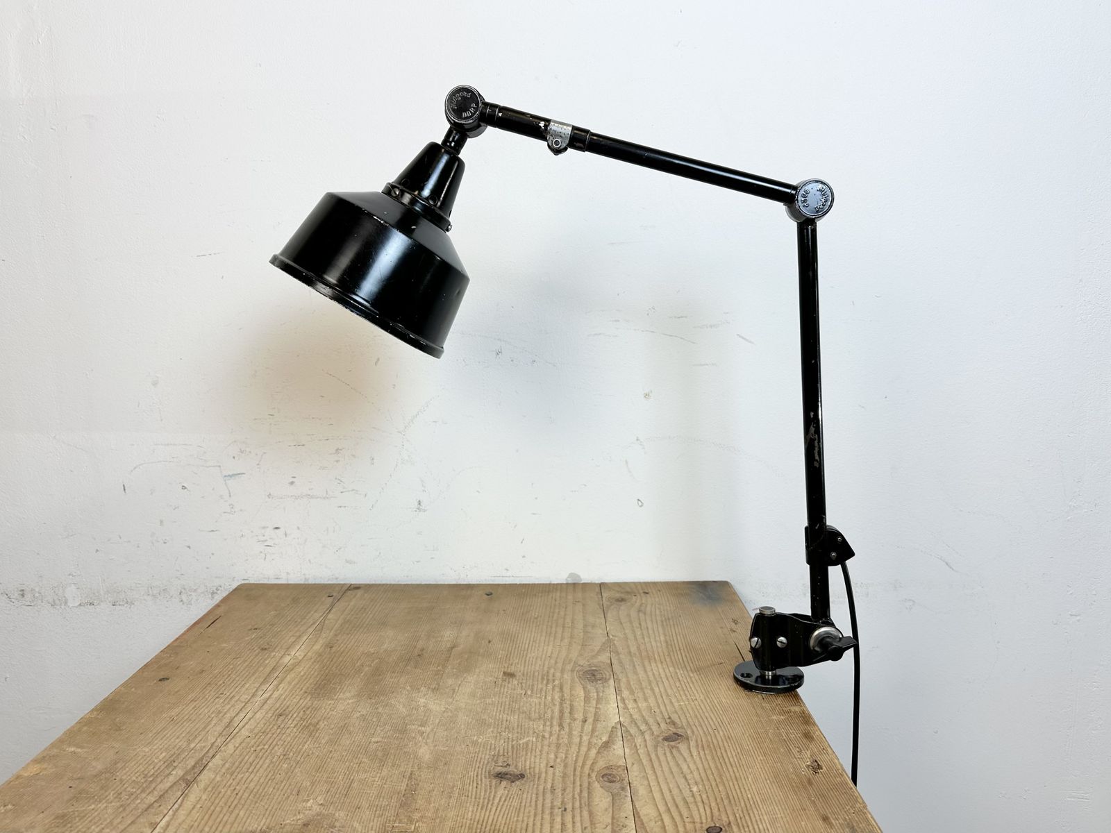 photo furniture Industrial Ddrp Desk Or Wall Lamp By Curt Fischer For Midgard, 1930s