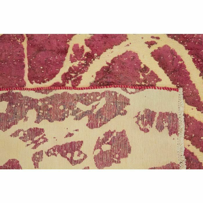 photo buy Handmade Pink Overdyed Large Area Rug 280 Cm X 390 Cm