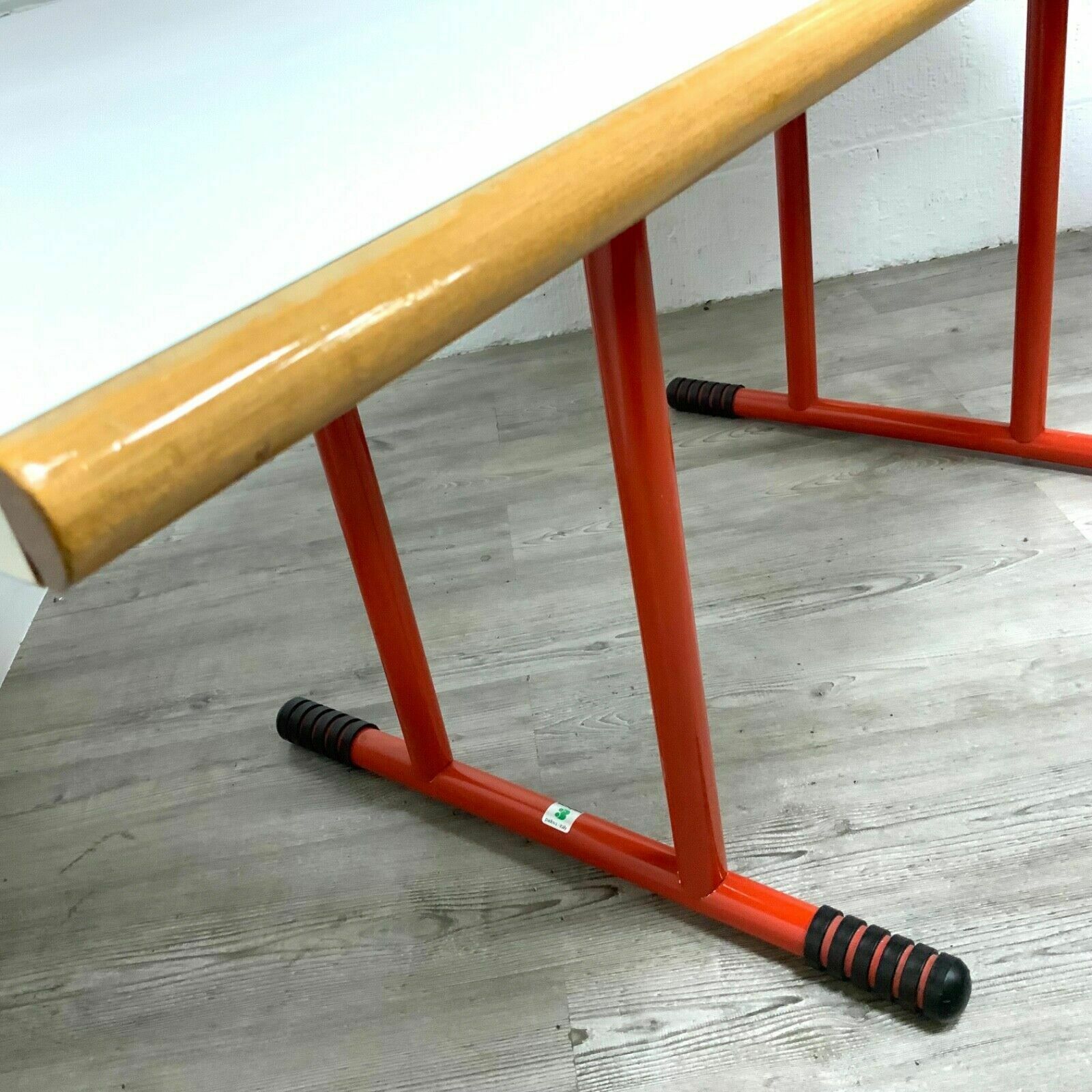 photo vinterior Joe Colombo For Bieffeplast White And Orange Desk Dining Table Italian 1970s Mcm