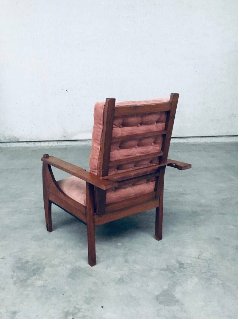 photo buy Art Deco Dutch Modernism Verstelbare "Grand" Fauteuil, Nederland, Jaren 1920