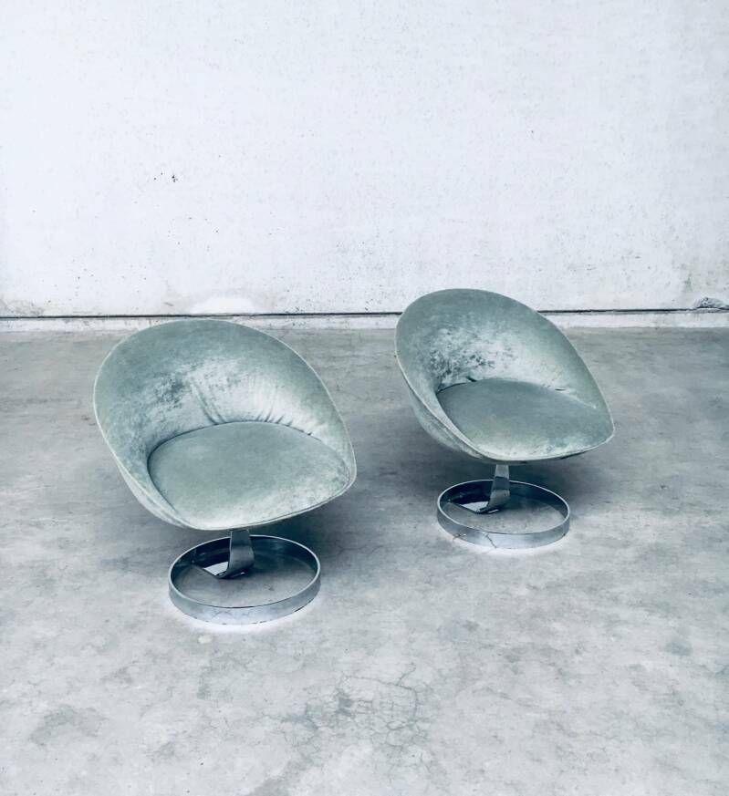 Space Age Sphere Pod Lounge Chair Set, Frankrijk, Ca. Jaren 1960 photo buy