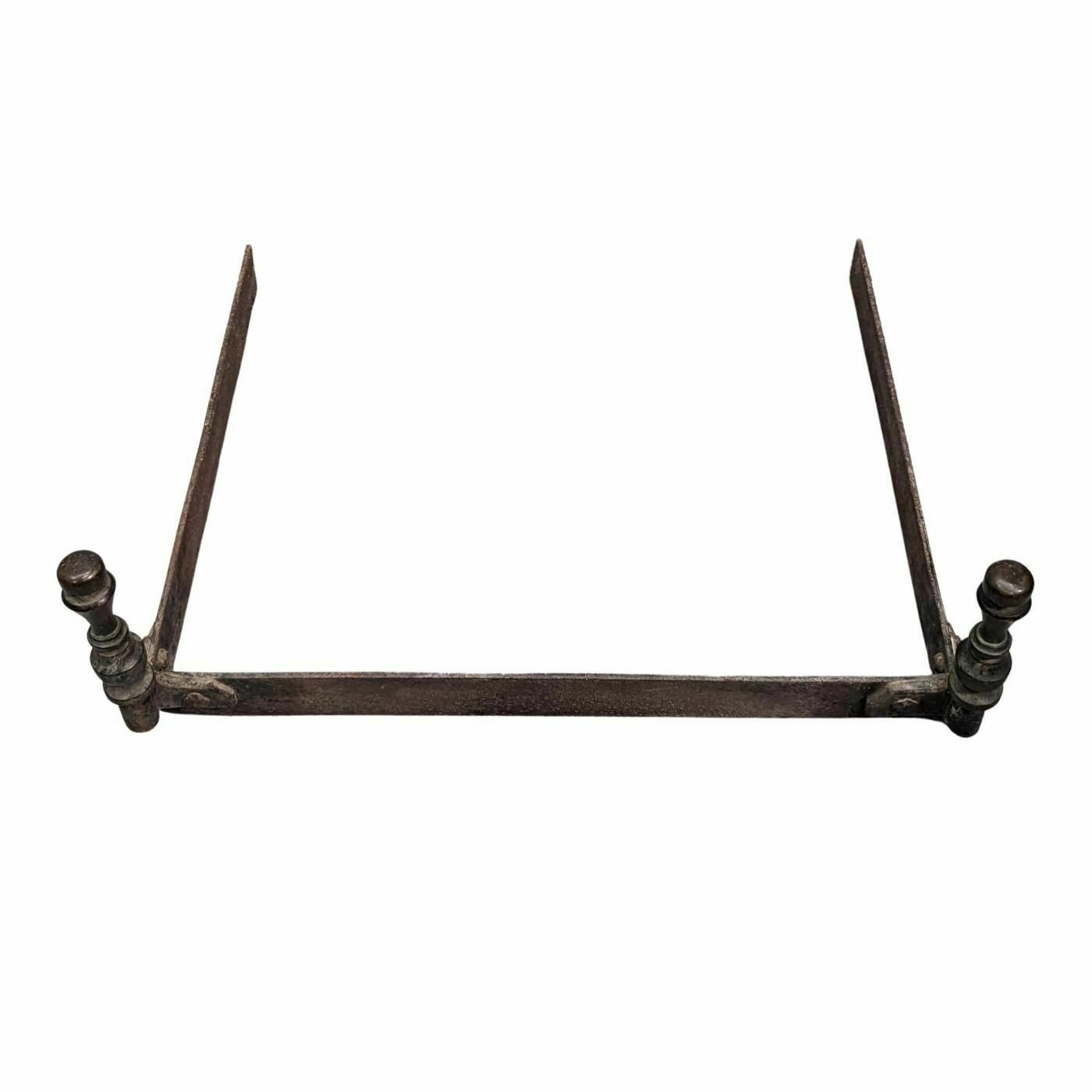 Landsmen In Wrought Iron Of The Period 18th (Pair) photo Home Decor