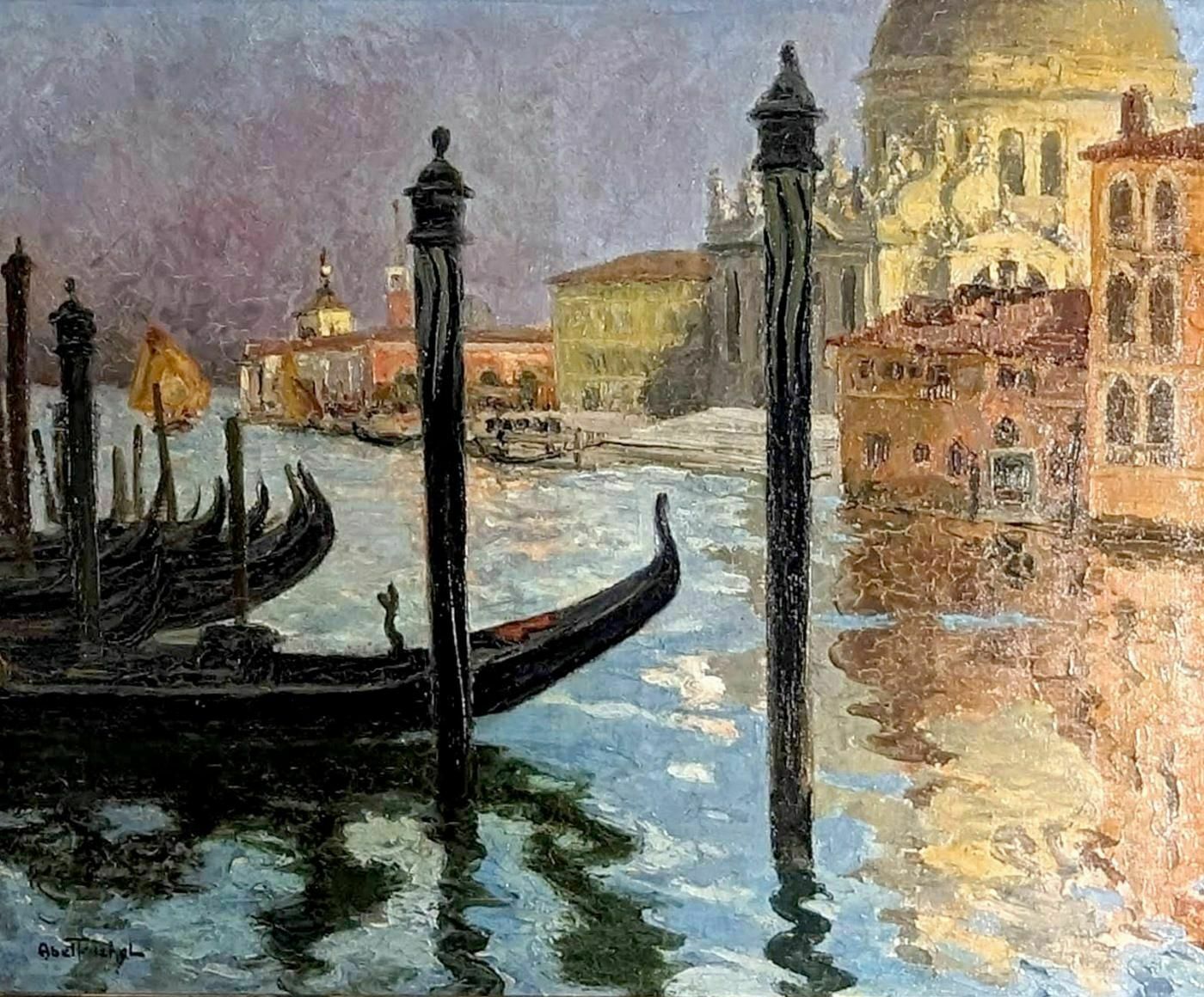 Louis Abel Truchet La Salute As Seen From The Canal In Venice photo furniture