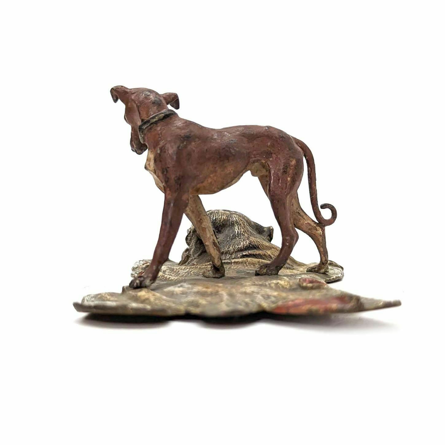 Vienna Bronze The Dog On The Tiger Skin photo buy