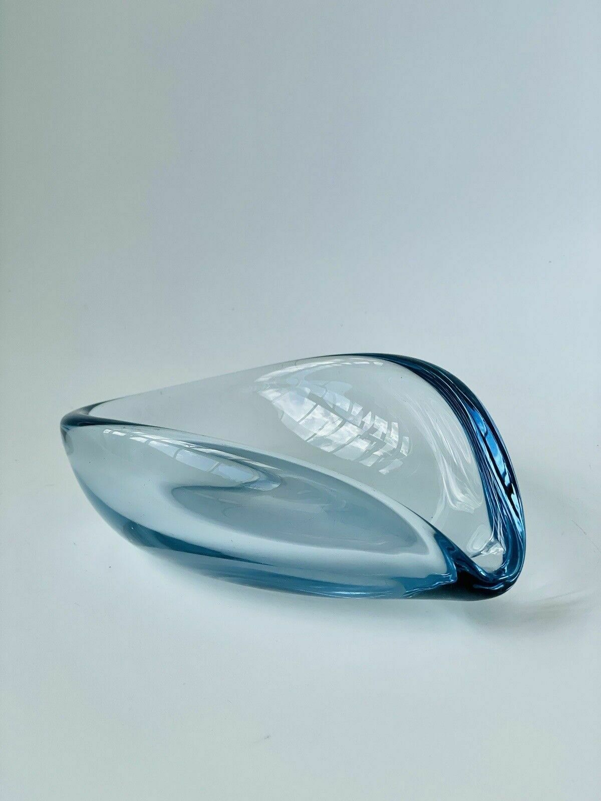 Akva Surf Ashtray By Per Lütken For Holmegaard, Signed, 1953 photo vintage