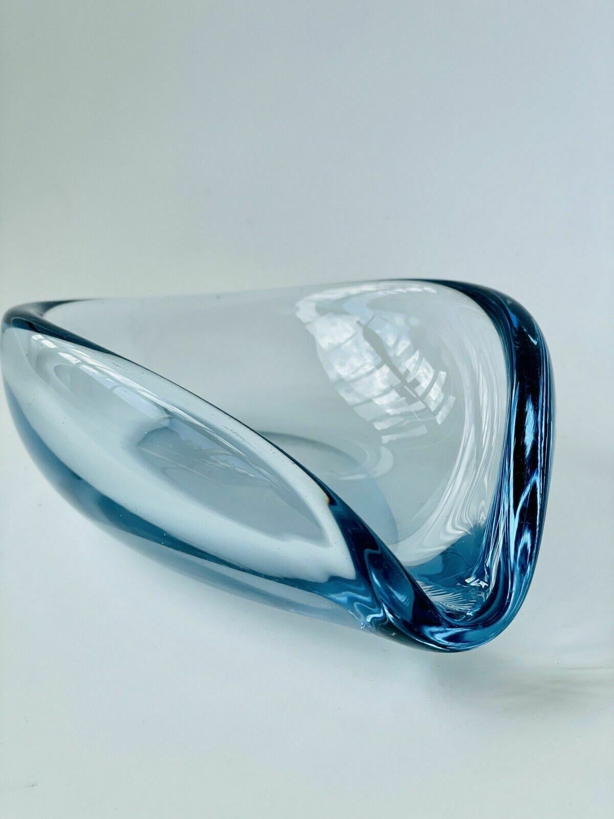 photo vinterior Akva Surf Ashtray By Per Lütken For Holmegaard, Signed, 1953