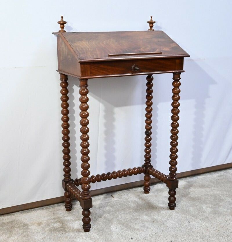 Small Mahogany Music Stand, Louis Philippe Period – Mid 19th Century photo furniture