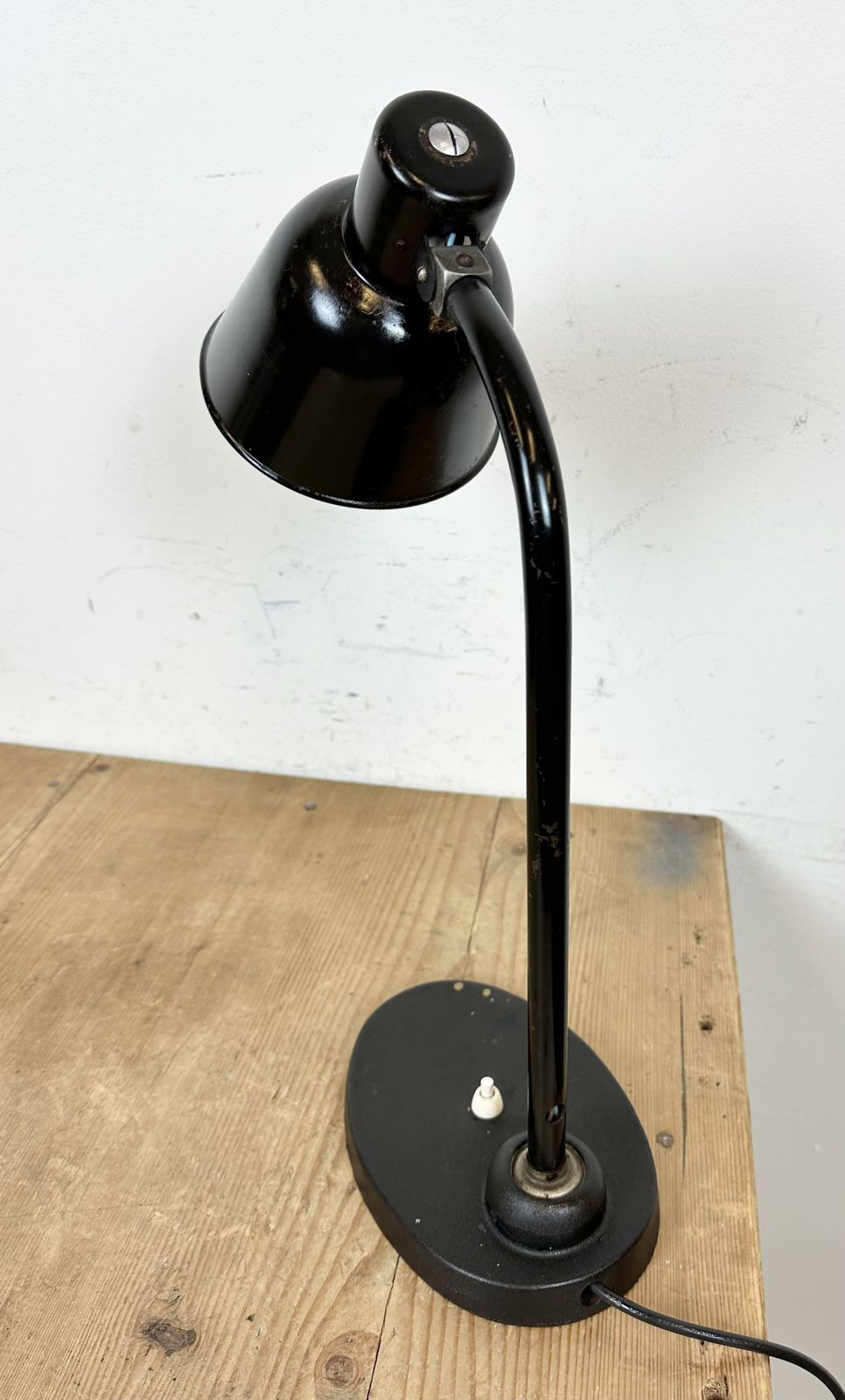 Vintage Black Table Lamp By Christian Dell For Bur Bunte & Remmler, 1930s photo furniture