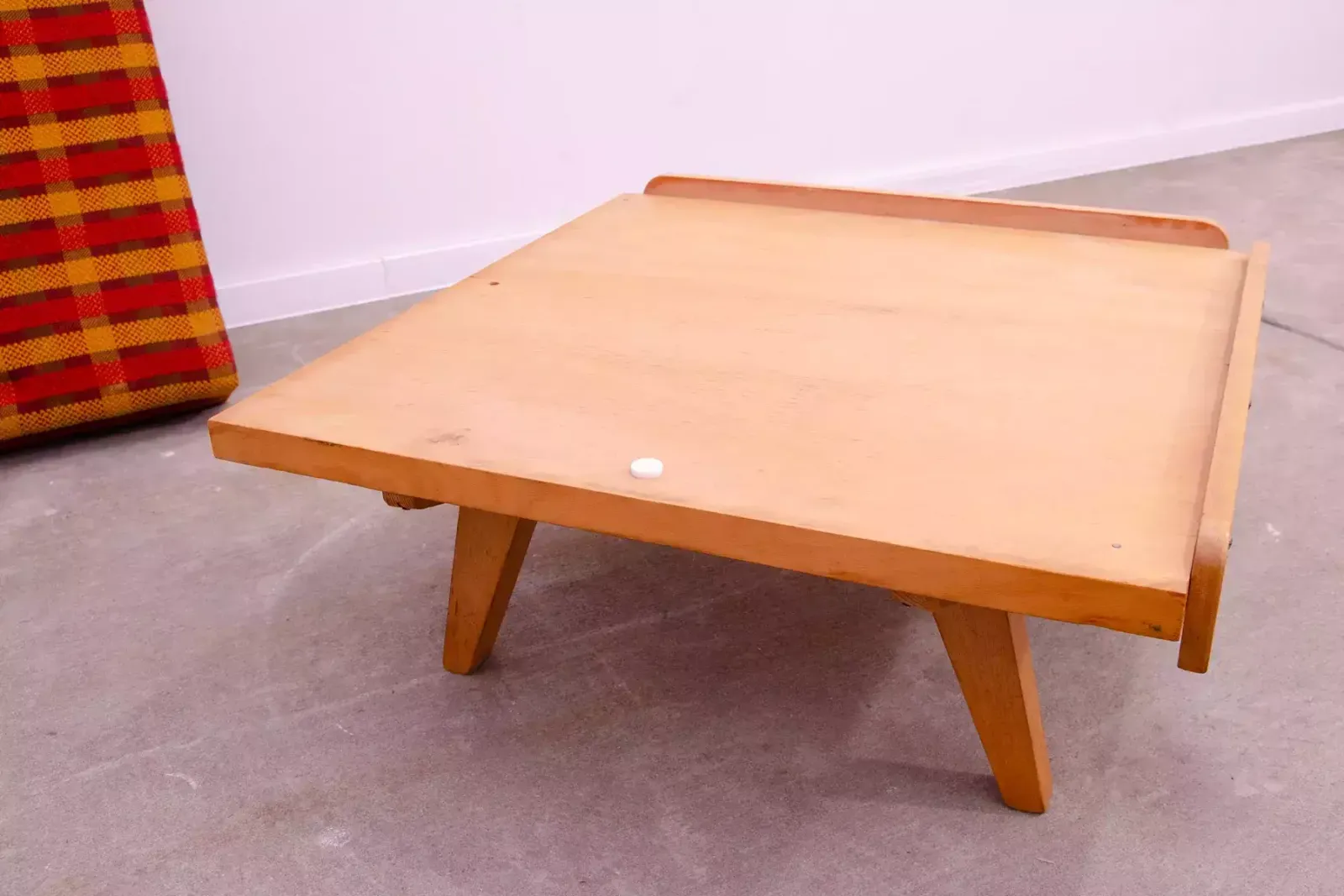 Furniture Frantisek Jirák, Midcentury Footstool, Produced By Tatra Nabytok, 1960s photo