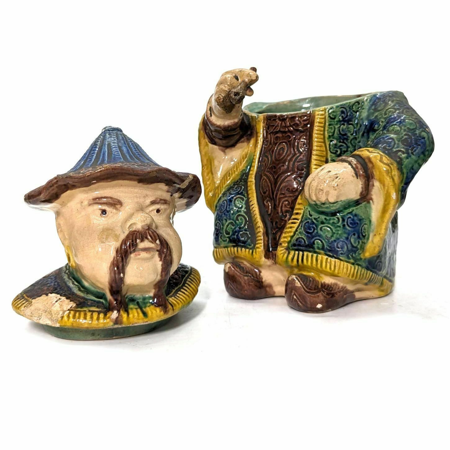 photo furniture Chinese Terracotta Tobacco Pot Or Snuff Box, 19th Century
