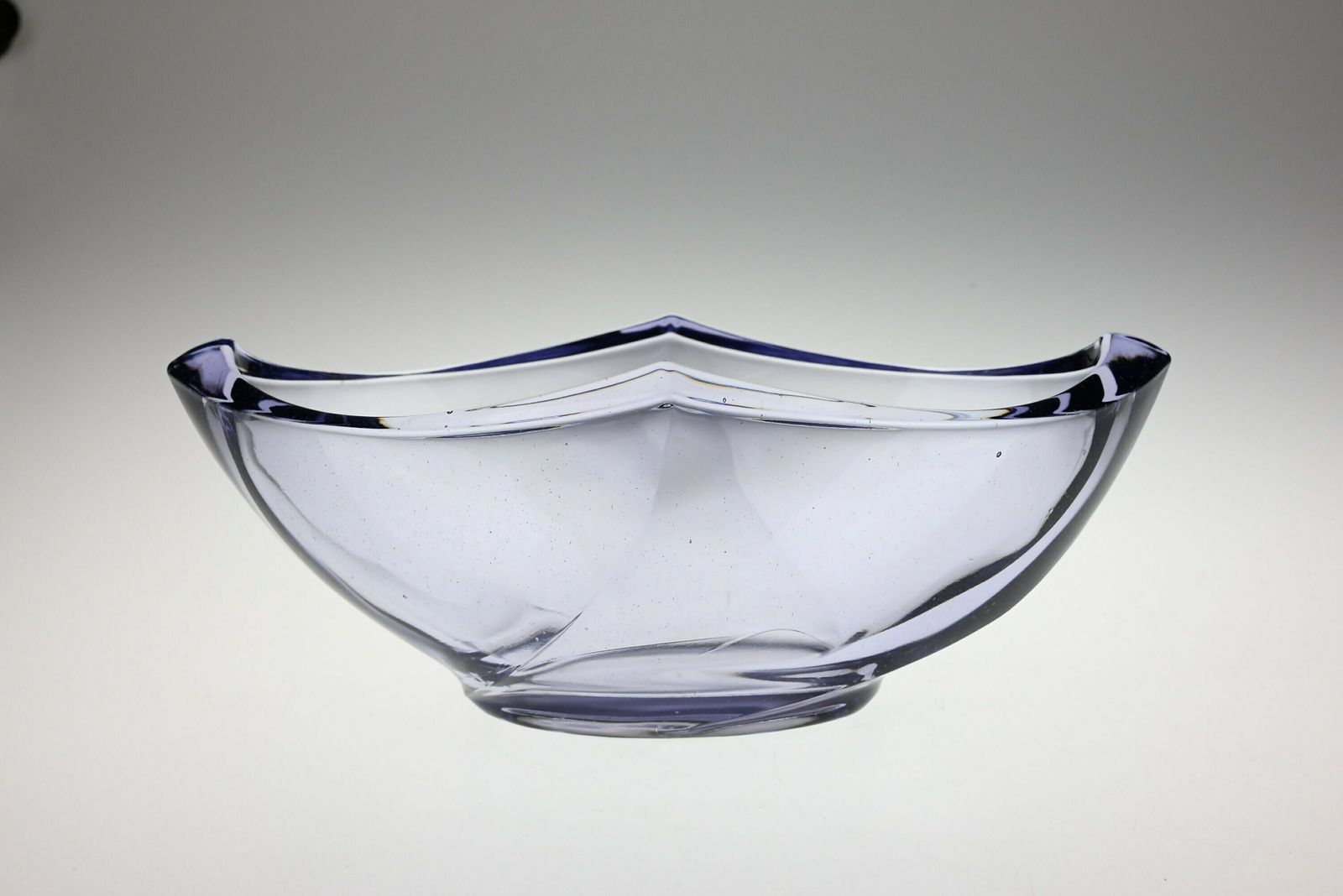 Frantisek Peceny Pressed Glass Bowl, Hermanova Hut Glass Bowl, Vintage Glass Bowl, Glass Bowl, Czech Glass, Czech Glass Bowl, Vintage Glass photo 93.0