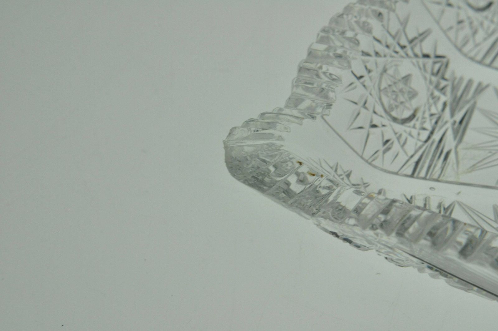 photo furniture Tsjechisch Vintage Geslepen Kristallen Dienblad | Vintage Glazen Dienblad | Geslepen Glas | Tsjechisch Glas