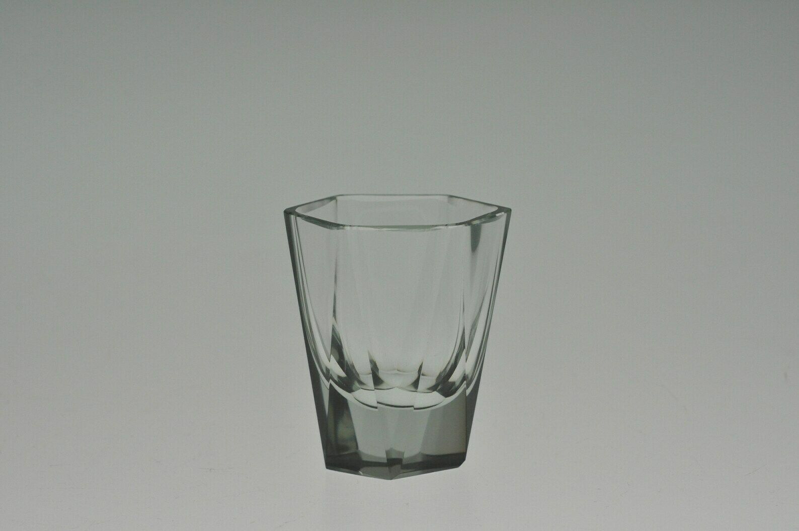 Set Van 6 Glazen, Shotglas, Shotglazen, Tsjechisch Glas, Vintage Glas photo vintage