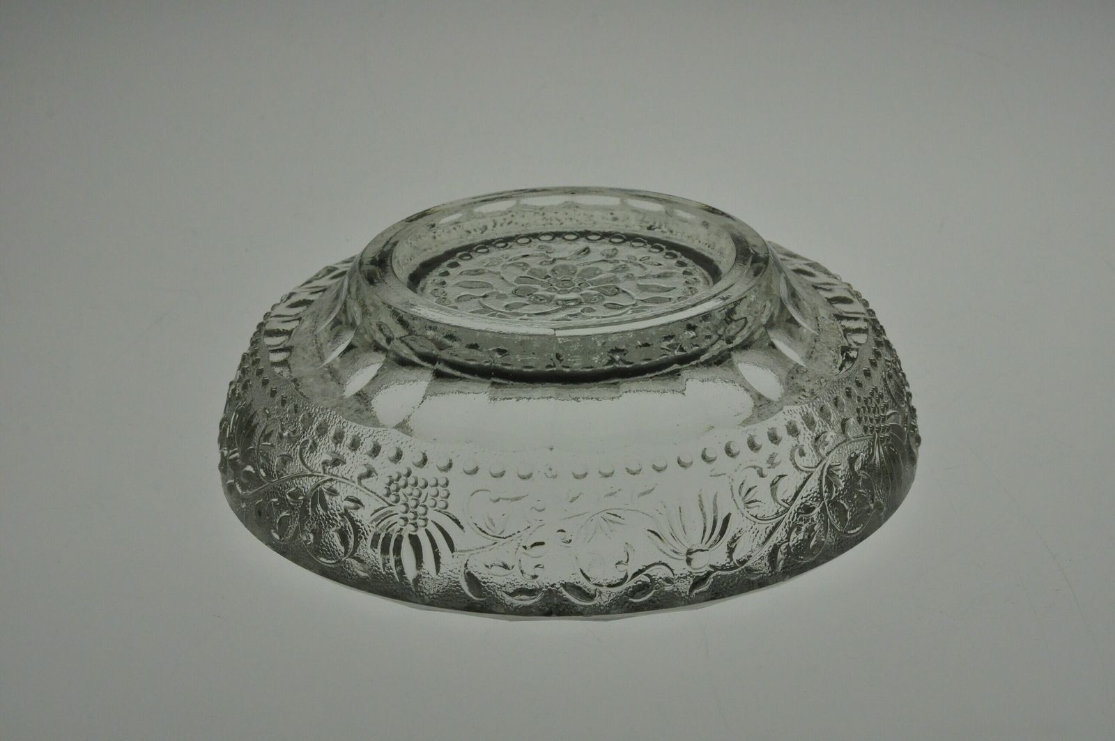 Pavel Panek Onion Glass Ashtray Bowl, Sklo Union Glass Ashtray, Czech Glass Ashtray, Czech Bowl, Czech Glass Bowl, Rudolfova Hut photo vinterior
