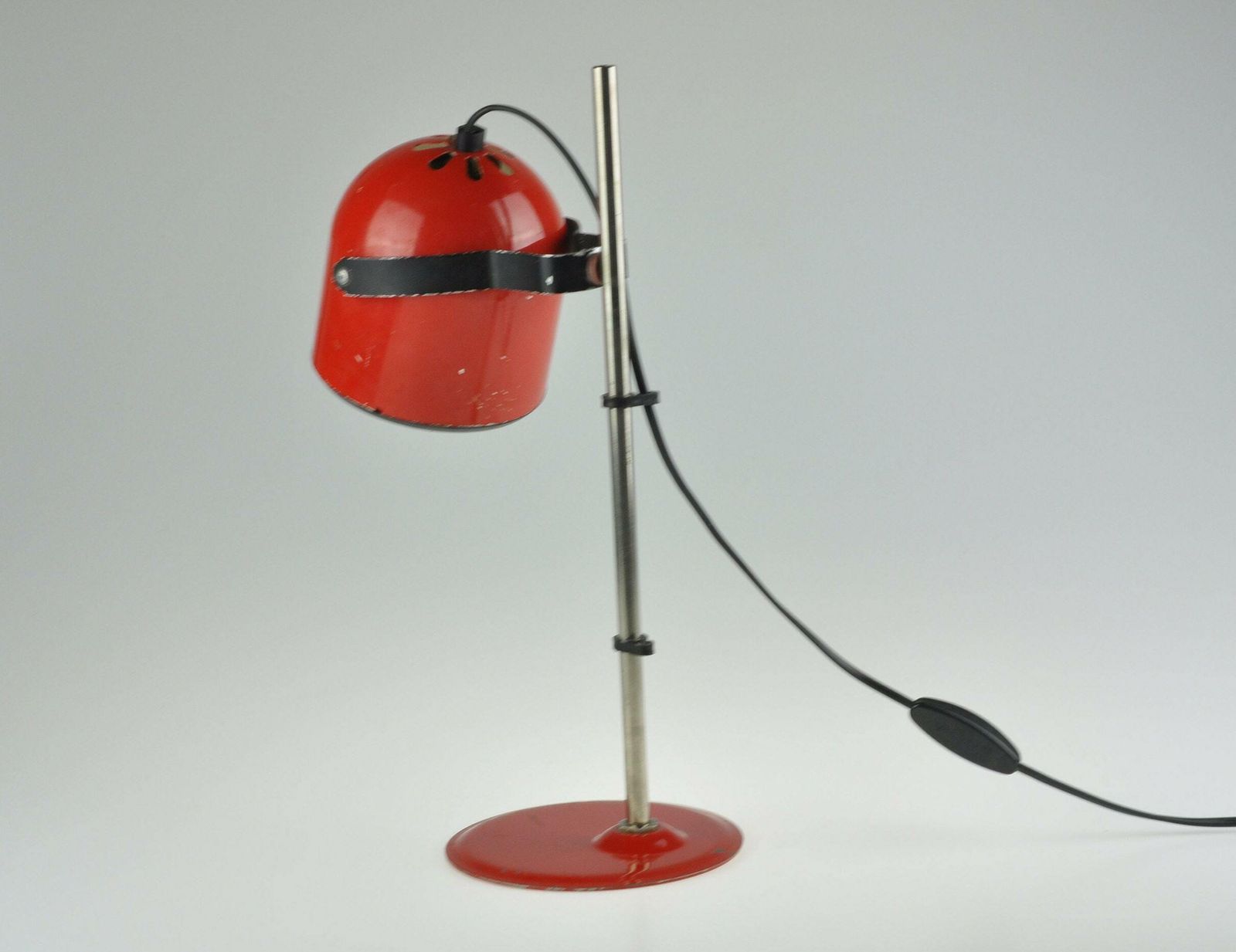 Industrial Desk Lamp, Industrial Lamp, Architect Lamp, Desk Lamp, Mid Century Lamp, Red Lamp, Mid Century Lighting, Table Lamp Desk Light photo Lighting