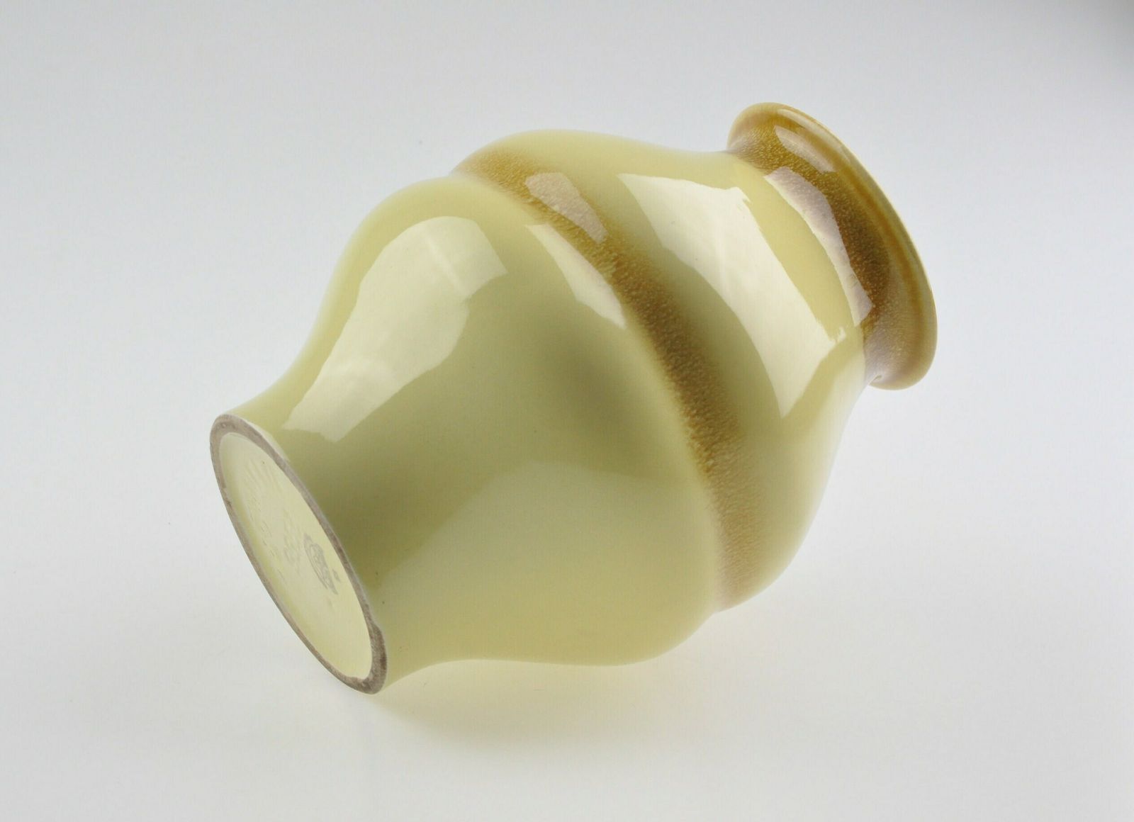 Beige Ceramic Vase, Ceramic Vase, Pottery Vase, Mid Century Modernist Vase, Czech Pottery, Ceramic Flower Vase, Mid Century, Vintage Vase photo vinterior