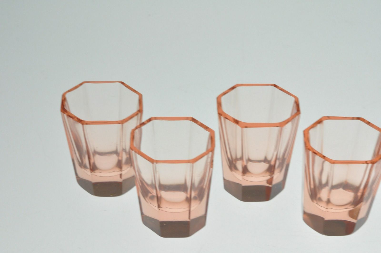 Boheems Glazen Karafelset, Tsjechische Karafel, Kristallen Karafel, Glazen Karafel, Antieke Karafelset, Art Deco photo Woonaccessoires