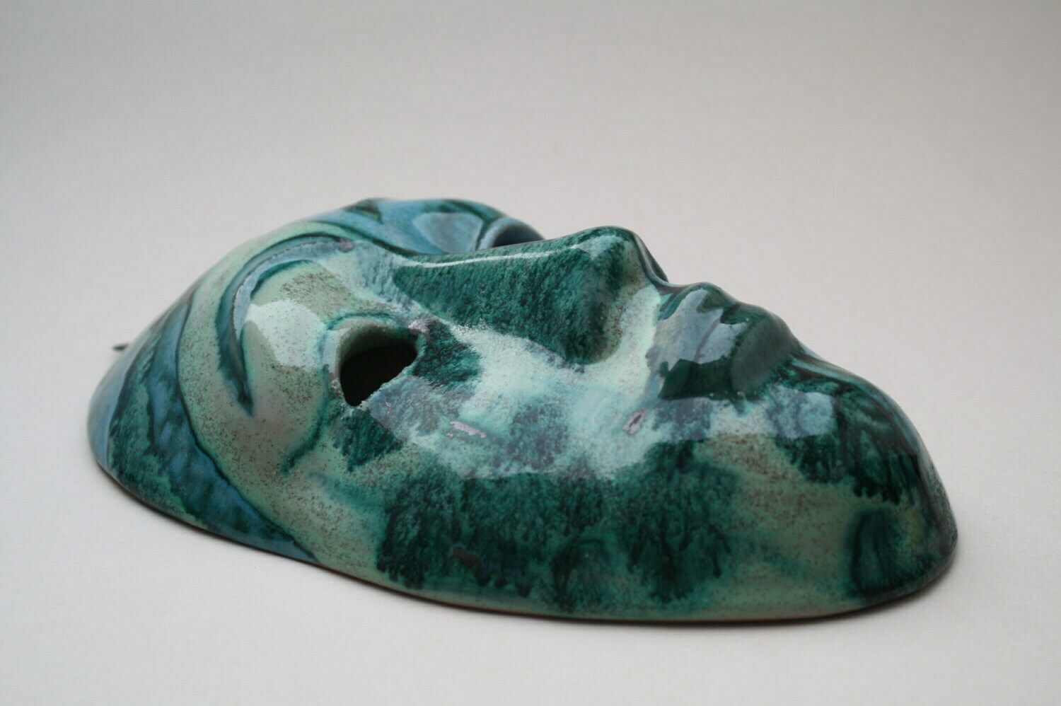 Very Rare Italian Skk Schiavon Ceramic Mask photo furniture