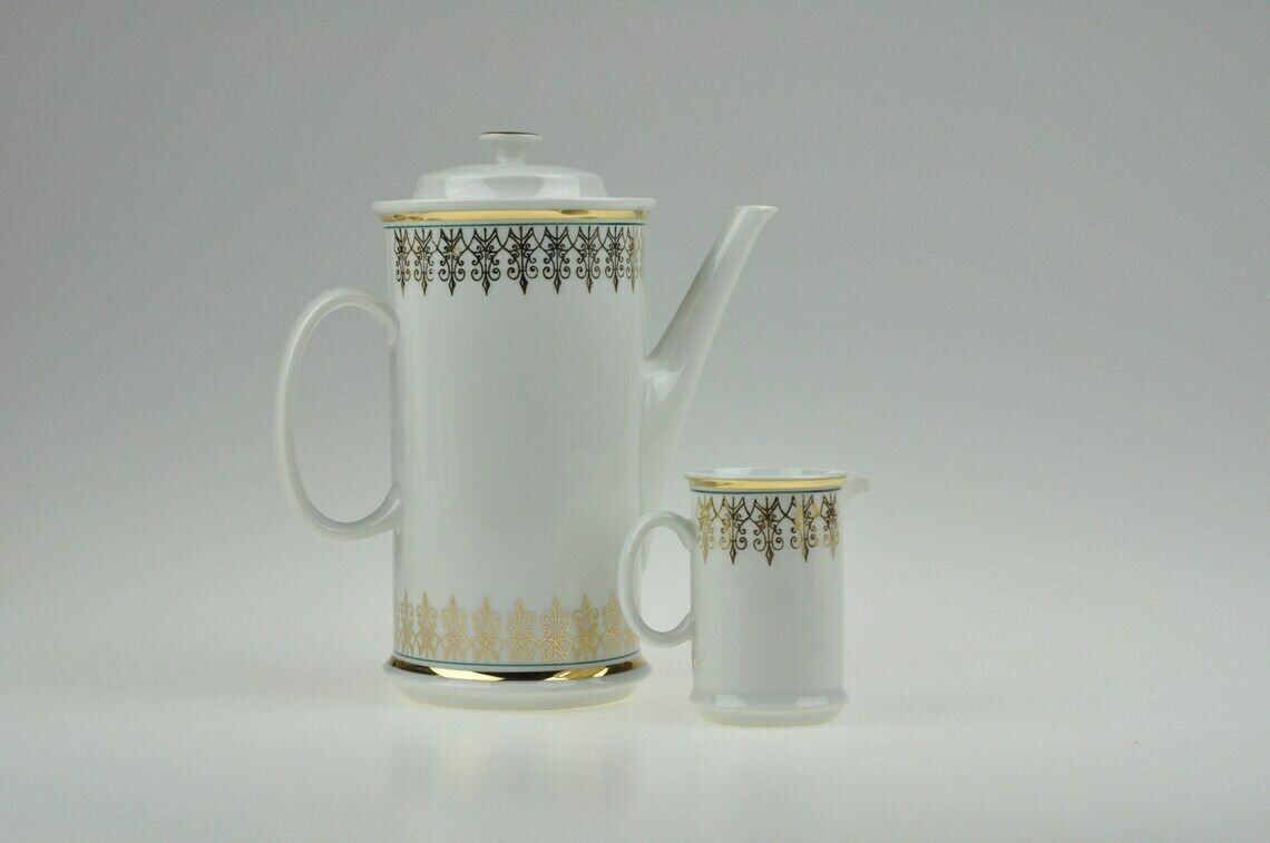 Loucky Porcelain Coffee Set, Tea Set Vintage, Tea Set, Mid Century Tea Set, Tea Cups And Saucers Set, Vaclav Dolejs, Josefina Design photo vinterior