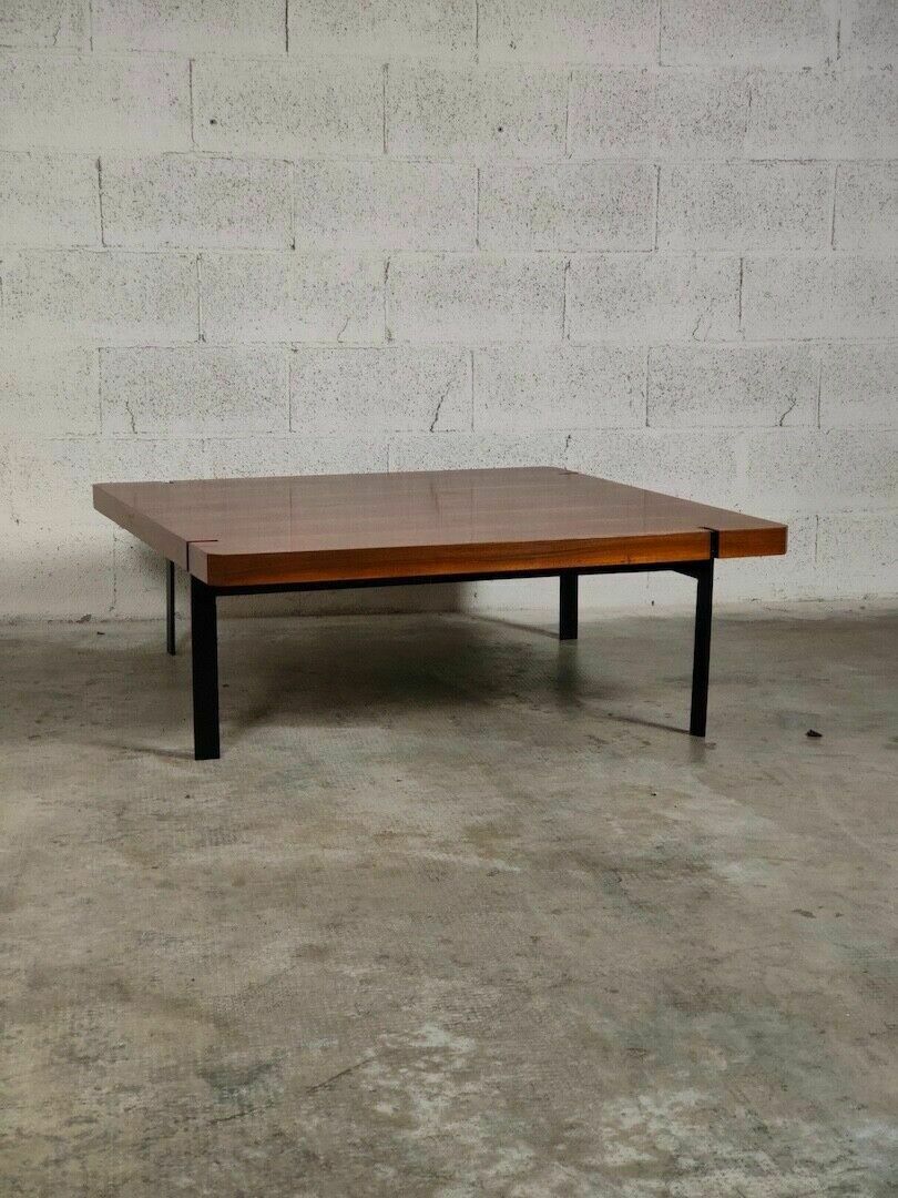 Wooden Coffee Table T906 By Gastone Rinaldi For Rima 60s photo for sale
