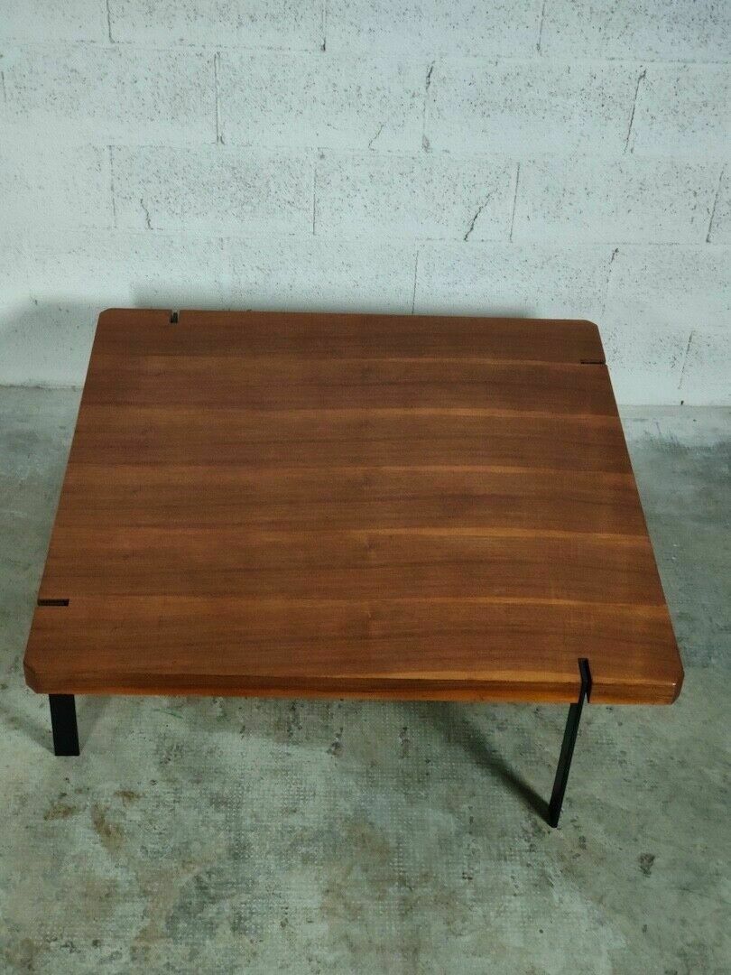 Wooden Coffee Table T906 By Gastone Rinaldi For Rima 60s photo vintage