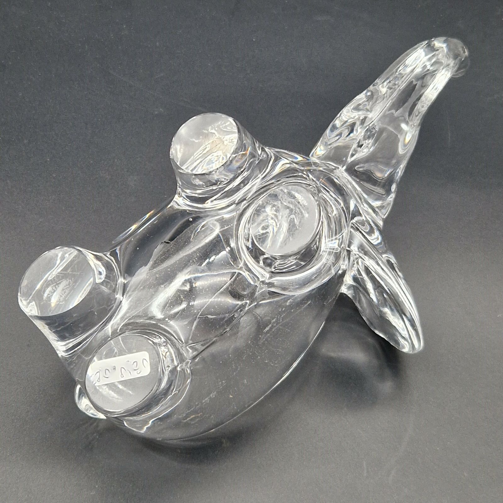 Crystal Elephant By Art Vannes. France 1970   1975 photo vinterior