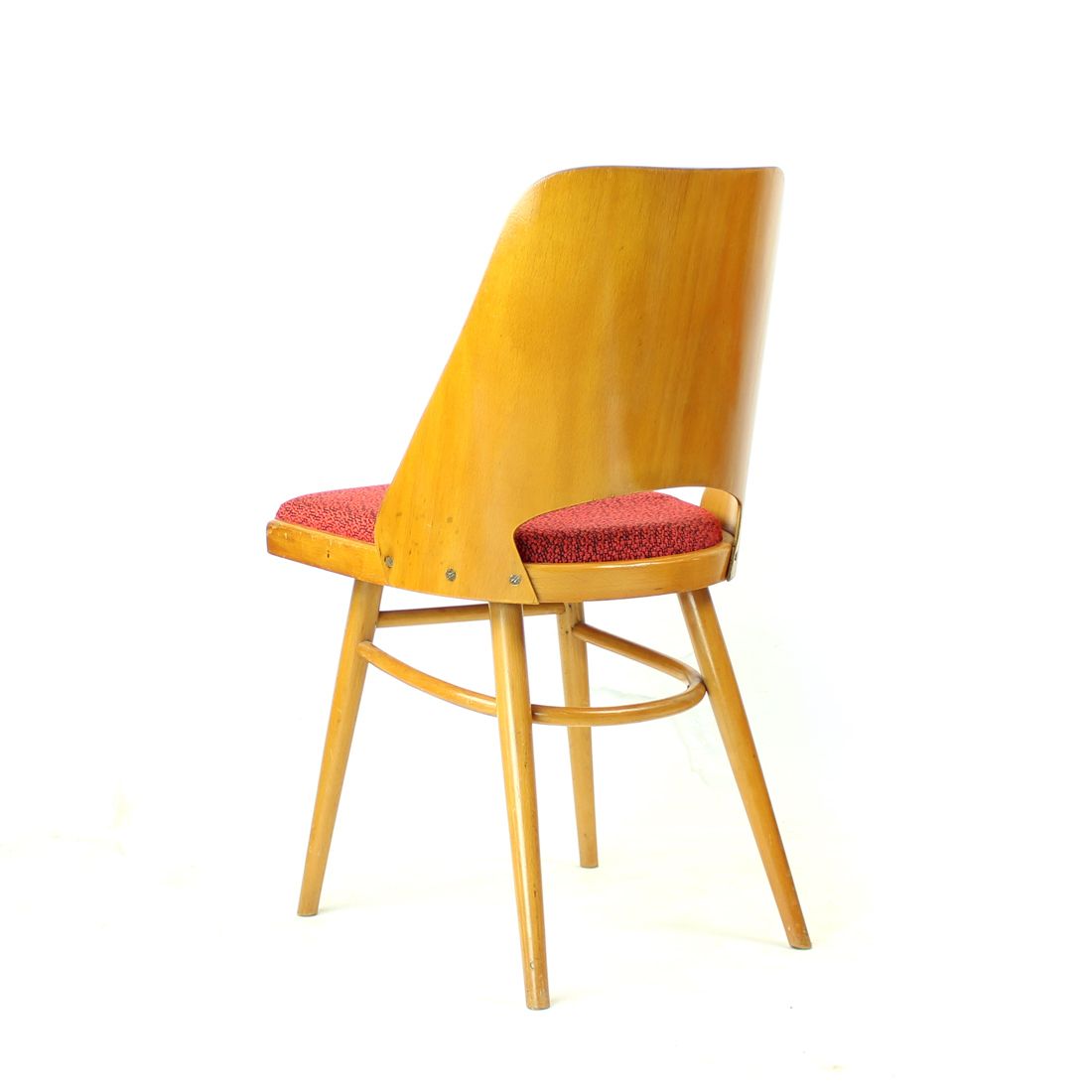 Set Of Four Mid Century Modern Beech Chairs By Oswald Haerdtl For Thonet, 1960s photo Furniture