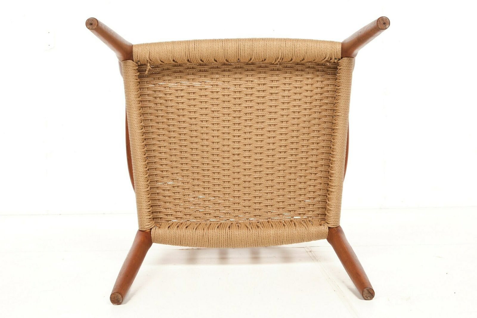 Armchair Niels Otto Moller Mod. 66, Teak, Vintage, New Seat Weave photo buy