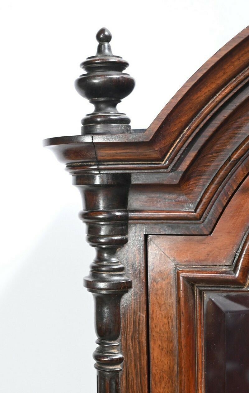 photo for sale Small Rosewood Showcase Desk Napoleon III Period  Mid 19th Century