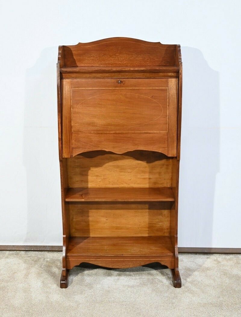 Small Secretary Known As Billet Doux In Solid Mahogany England  Early 20th Century photo furniture