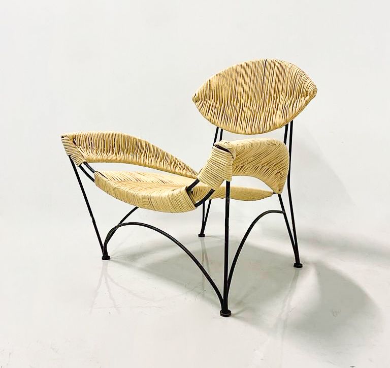 Mid Century Modern Banana Chair By Tom Dixon For Capellini, 1980s