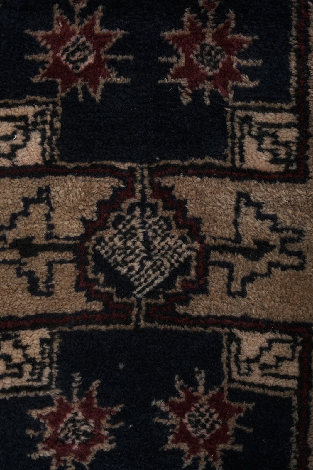 1960s Vintage Brown Turkish Tulu Rug 2'11'' X 6'4'' photo furniture