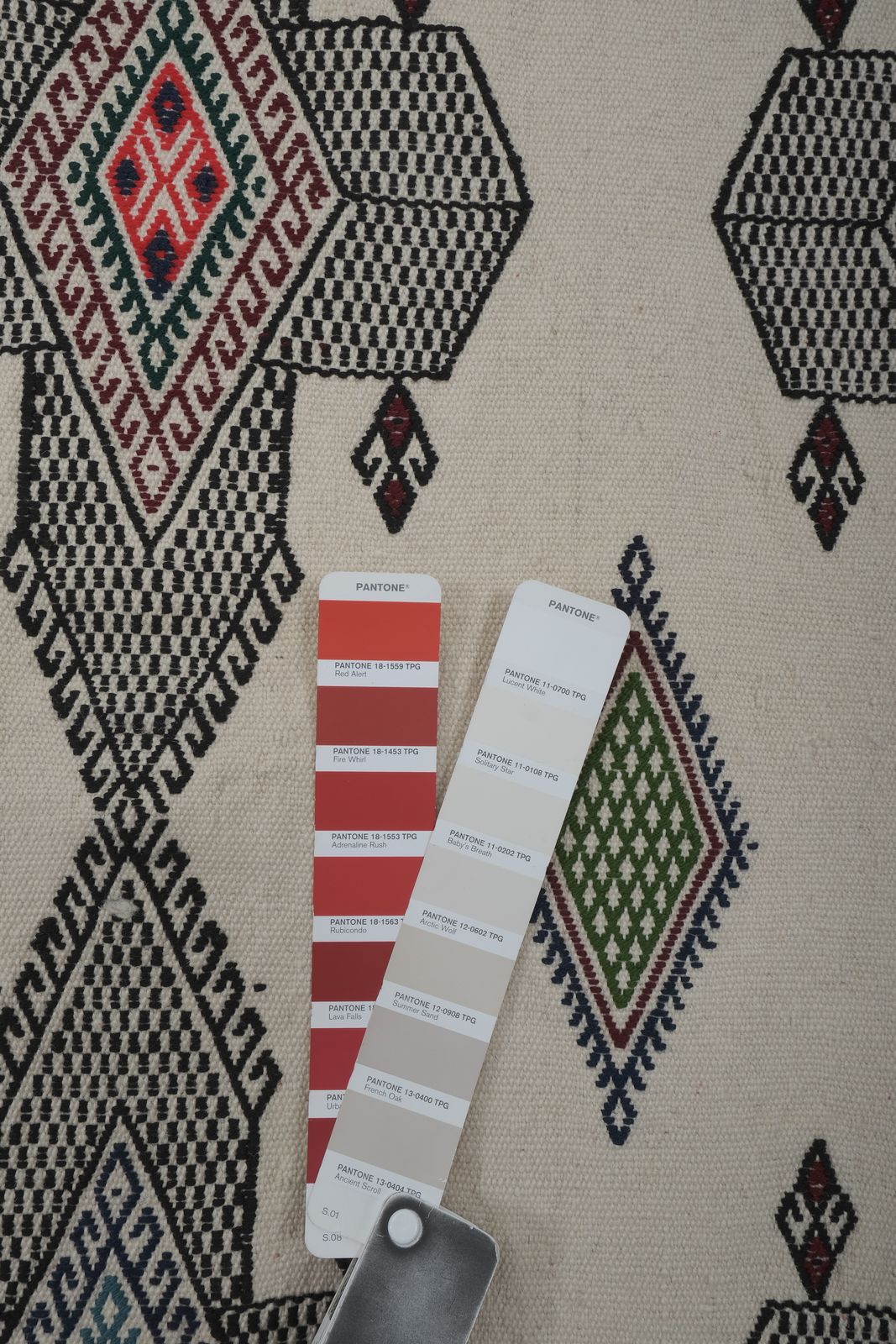 Textiles Vintage Embroided Turkish Karapinar Cicim Rug   Handmade Saloon Carpet photo