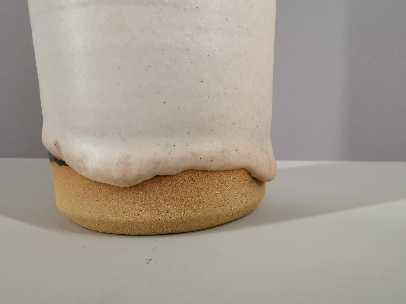 French Soliflore Vase In Glazed Stoneware / French Ceramics / Craftsmanship / France / Twentieth Century photo buy