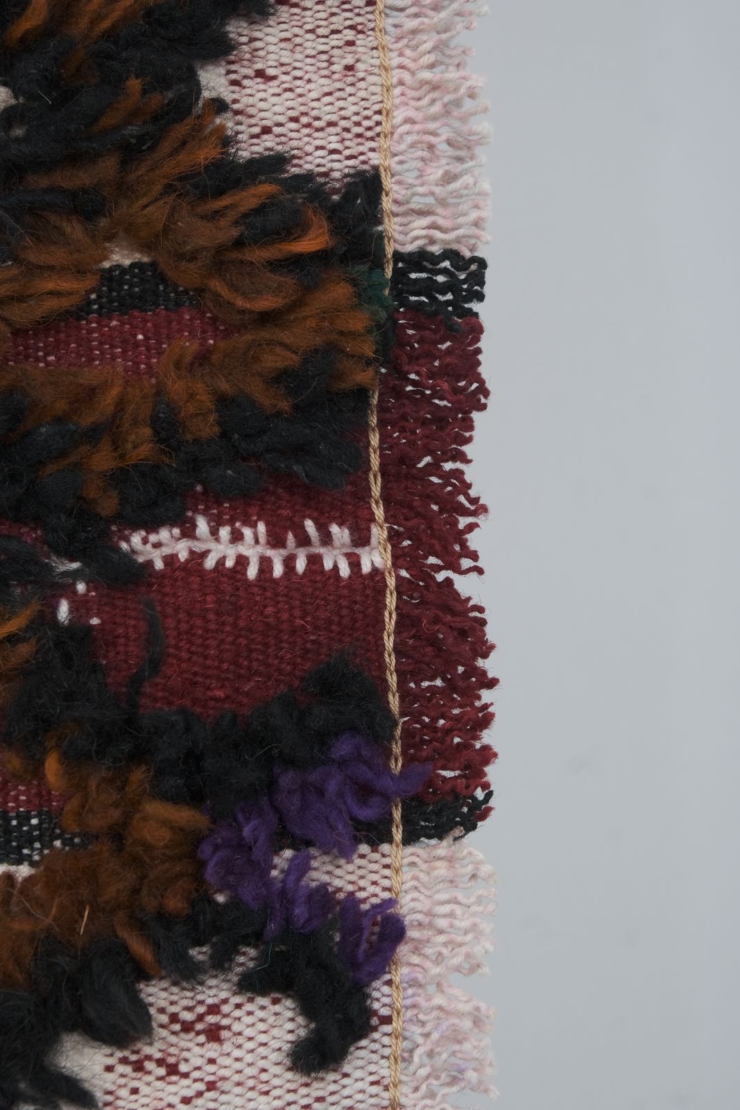 Vintage Anatolian Oushak Turkish Shaggy Tulu Rug 5'3'' X 7'1'' photo buy