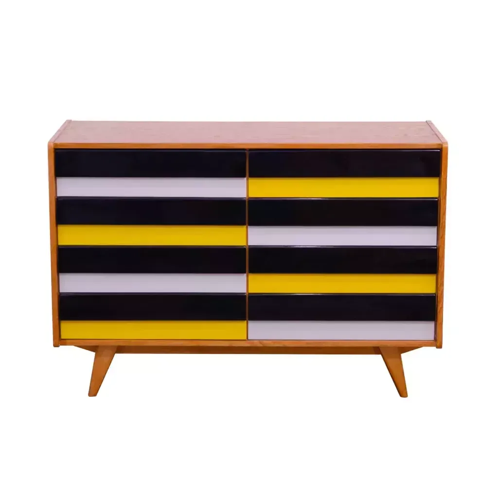 Mid Century Ladekast U 458 Van Jiri Jiroutek, Tsjecho Slowakije, Ca. Jaren 1960 photo furniture