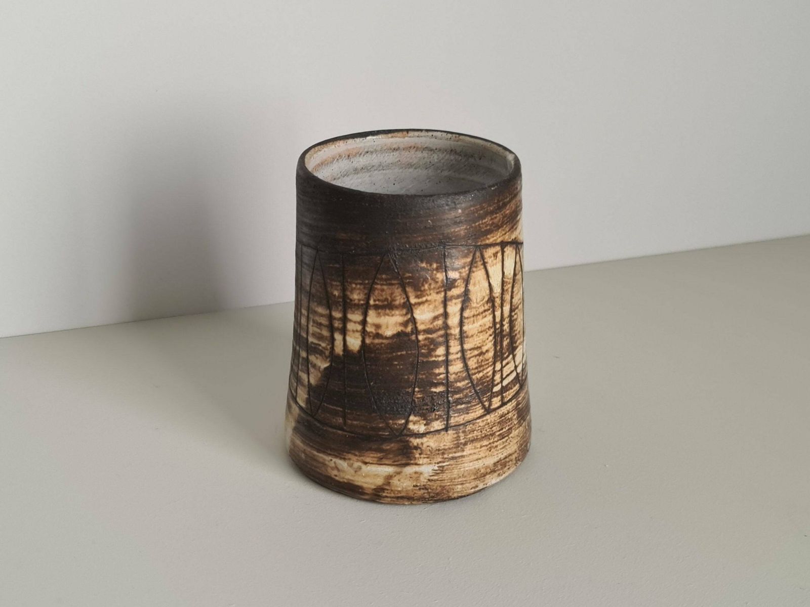 Ceramic Vase By Jacques Pouchain For Atelier Dieulefit, 1960s / Mid Century / Collection / French Ceramics