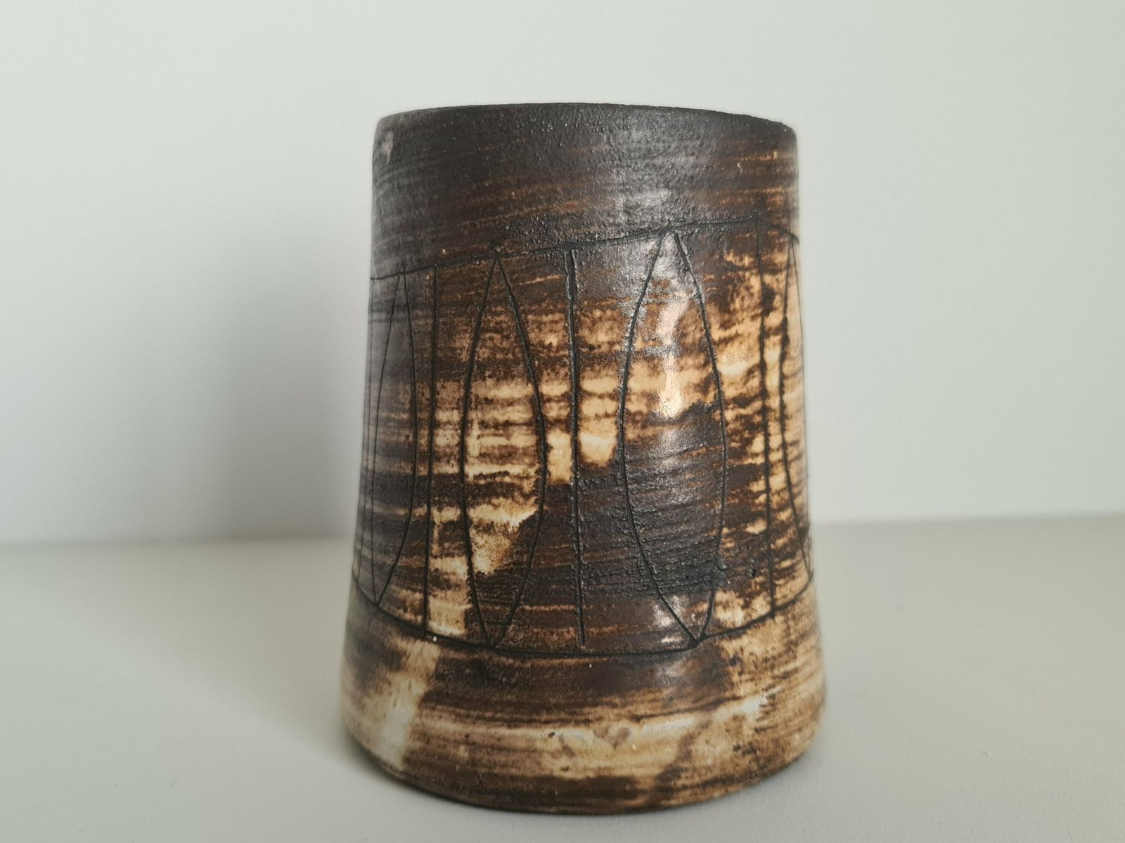 Ceramic Vase By Jacques Pouchain For Atelier Dieulefit, 1960s / Mid Century / Collection / French Ceramics photo vinterior